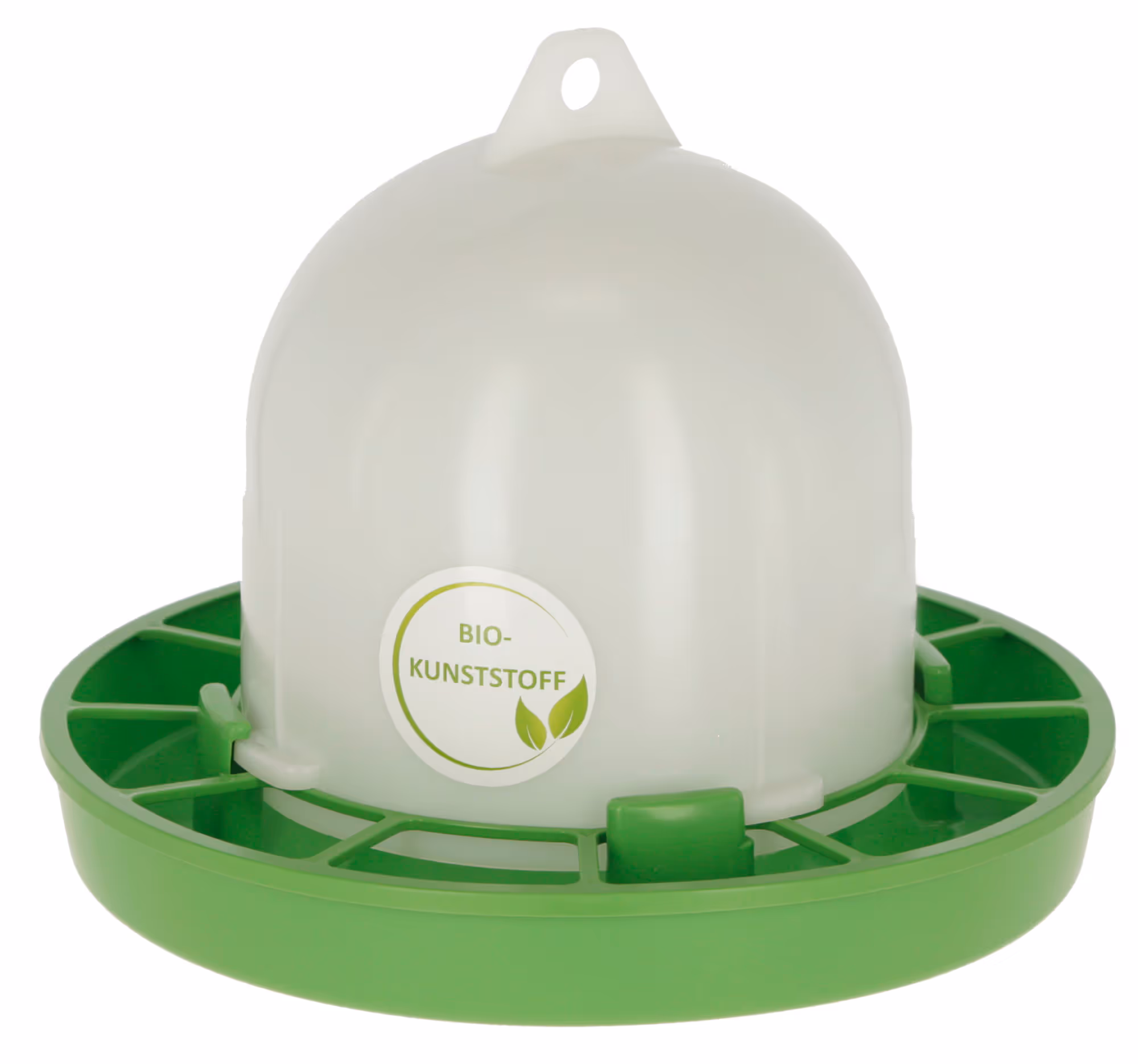 Nourrisseur automatique bio poules, blanc/vert, 2,5kg