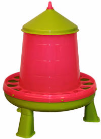 Nourrisseur avec pied 4kg vert et mauve