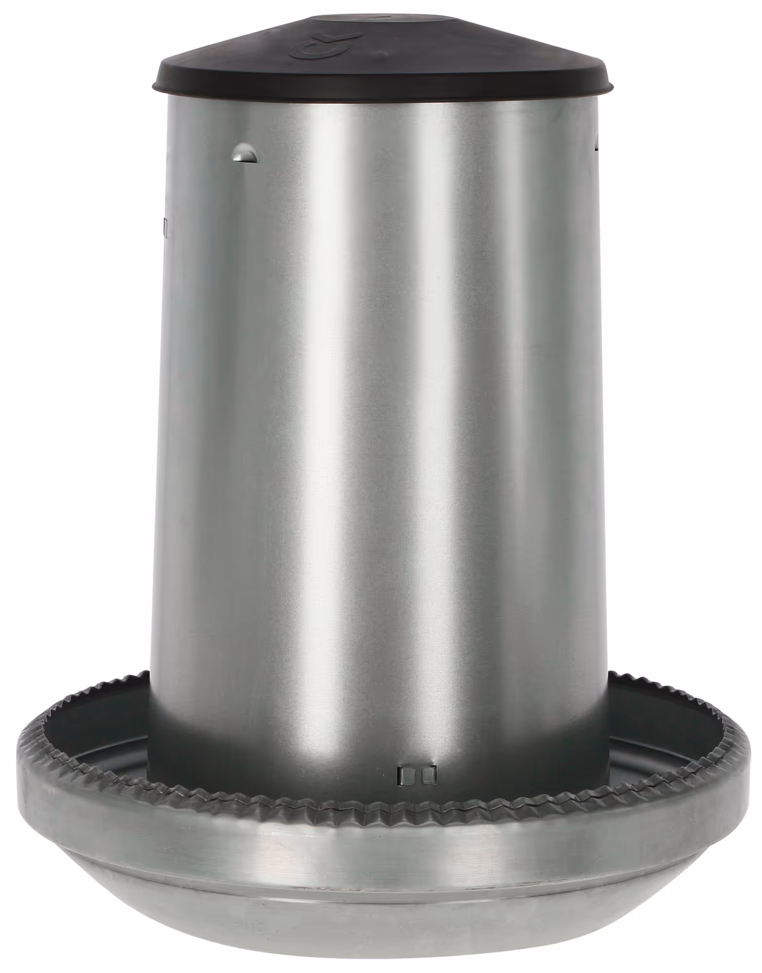 Nourrisseur poules galva, monté, 40L