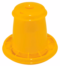 Nourrisseur poules/poussins PP jaune, non-monté, 2,5L