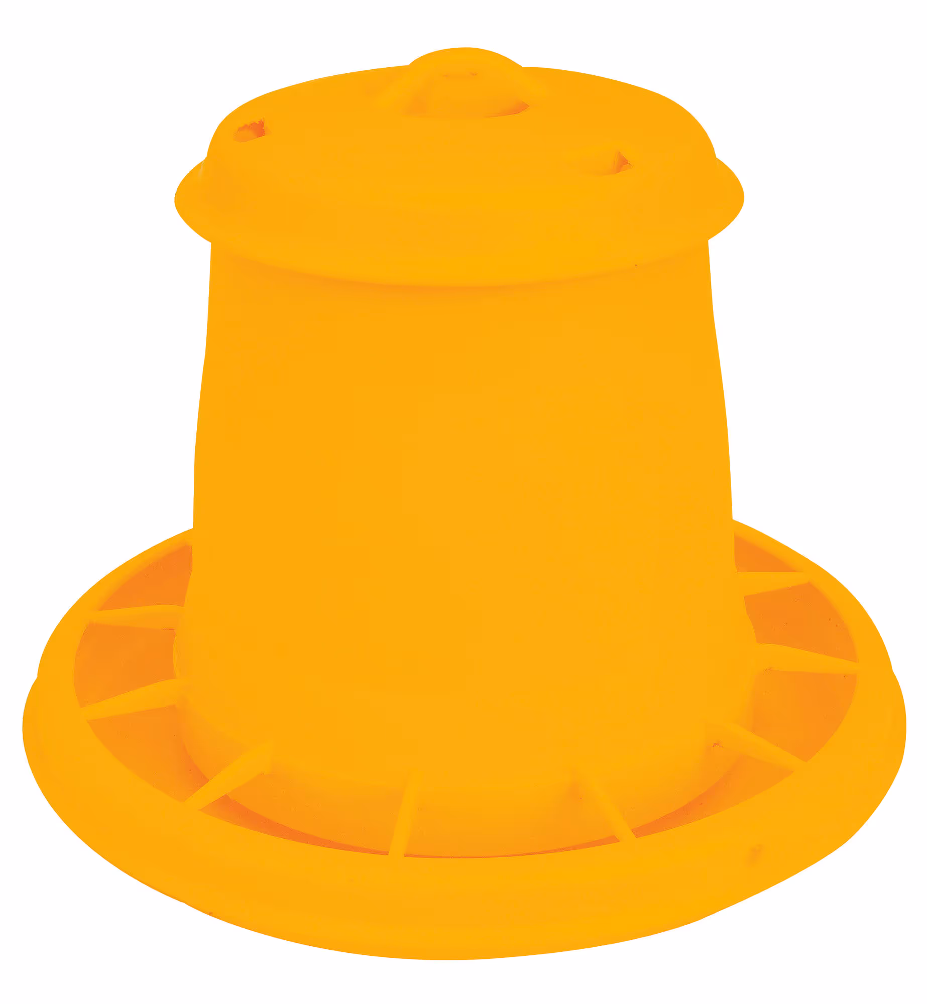 Nourrisseur poules/poussins PP jaune, non-monté, 5,25L
