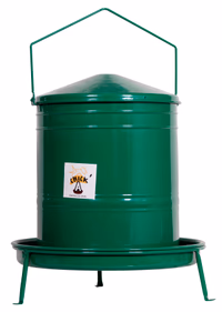 Mangeoire poule 20 L avec crémaillère - Ukal