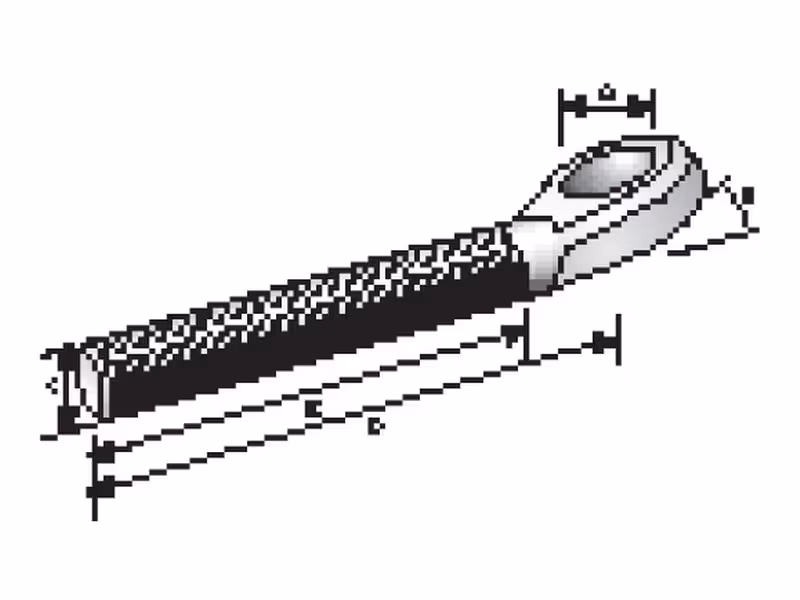 Oeil Fileté Stabilisateur - 3/4 UNC - Gauche
