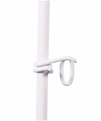 oeillet PVC supplémentaire blanc,19mm, ruban, sachet de 25pcs 