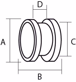 OEILLET TETE FIL NYLON