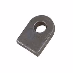Oilleton à souder - Plate, Ø trou19mm (3/4'')