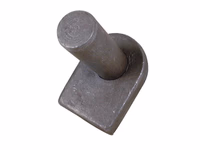 Oilleton à souder - Plate, Ø axe22mm