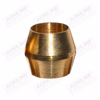 Olive pour conduite de carburant en laiton Ø 5/16 po (paquet de 10)