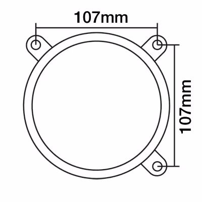 Optique phare gauche Massey Ferguson 1860176M1 Massey-Ferguson
