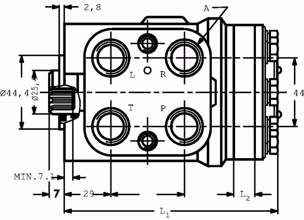 Orbitrol de direction Dansfoss OSPC80OR150N1219