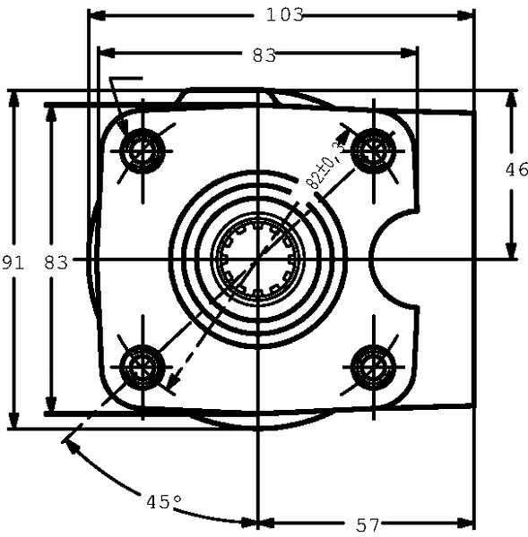 Orbitrol de direction Dansfoss OSPC80OR150N1219