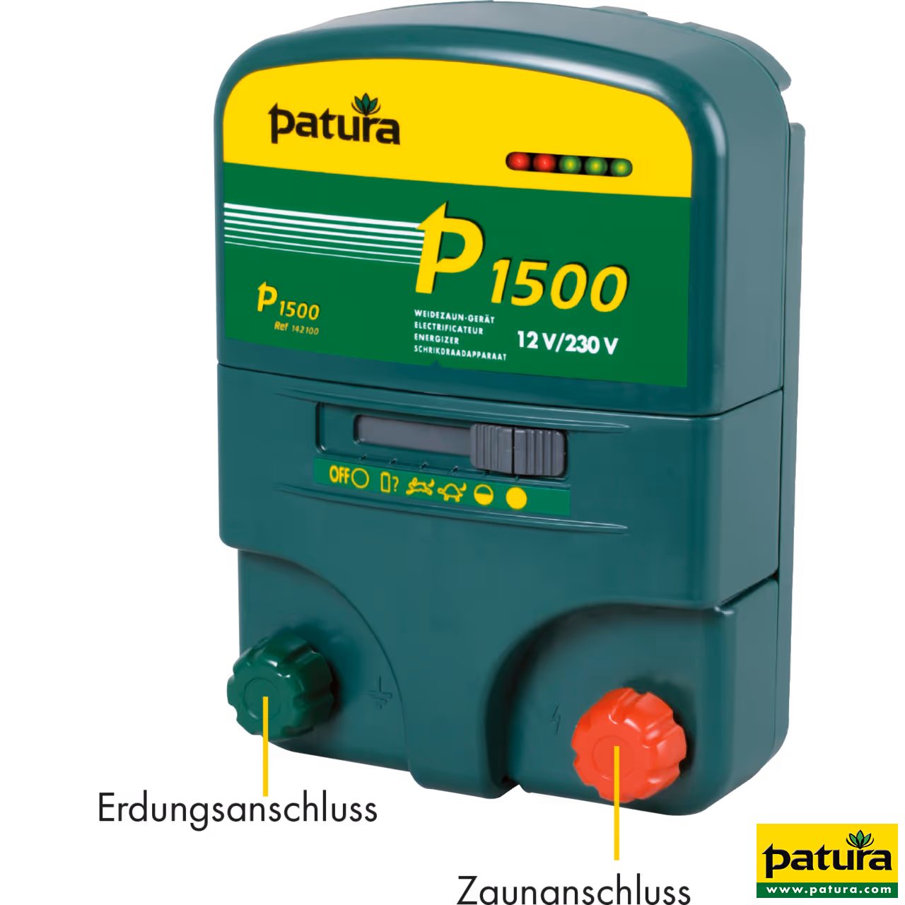 P1500, Electrificateur multifonctions 230V/12V