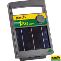 P25 Solar, Electrificateur avec module solaire 3W, batterie 6V/4Ah