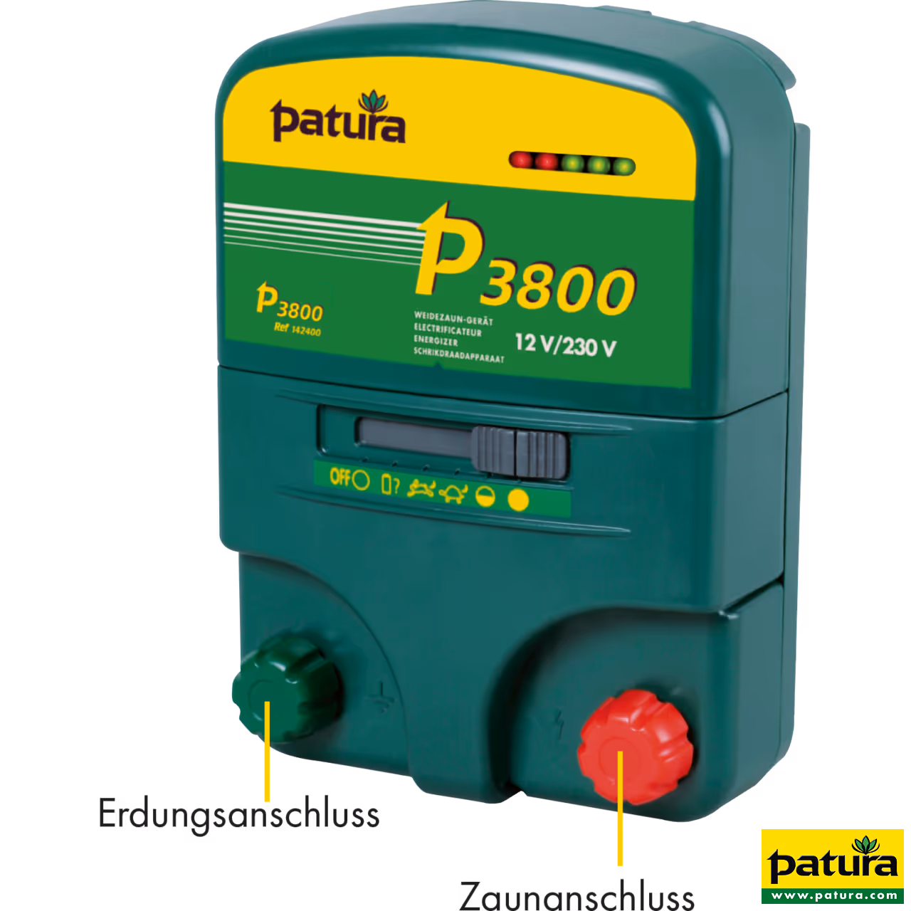 P3800, Electrificateur multifonctions 230V/12V