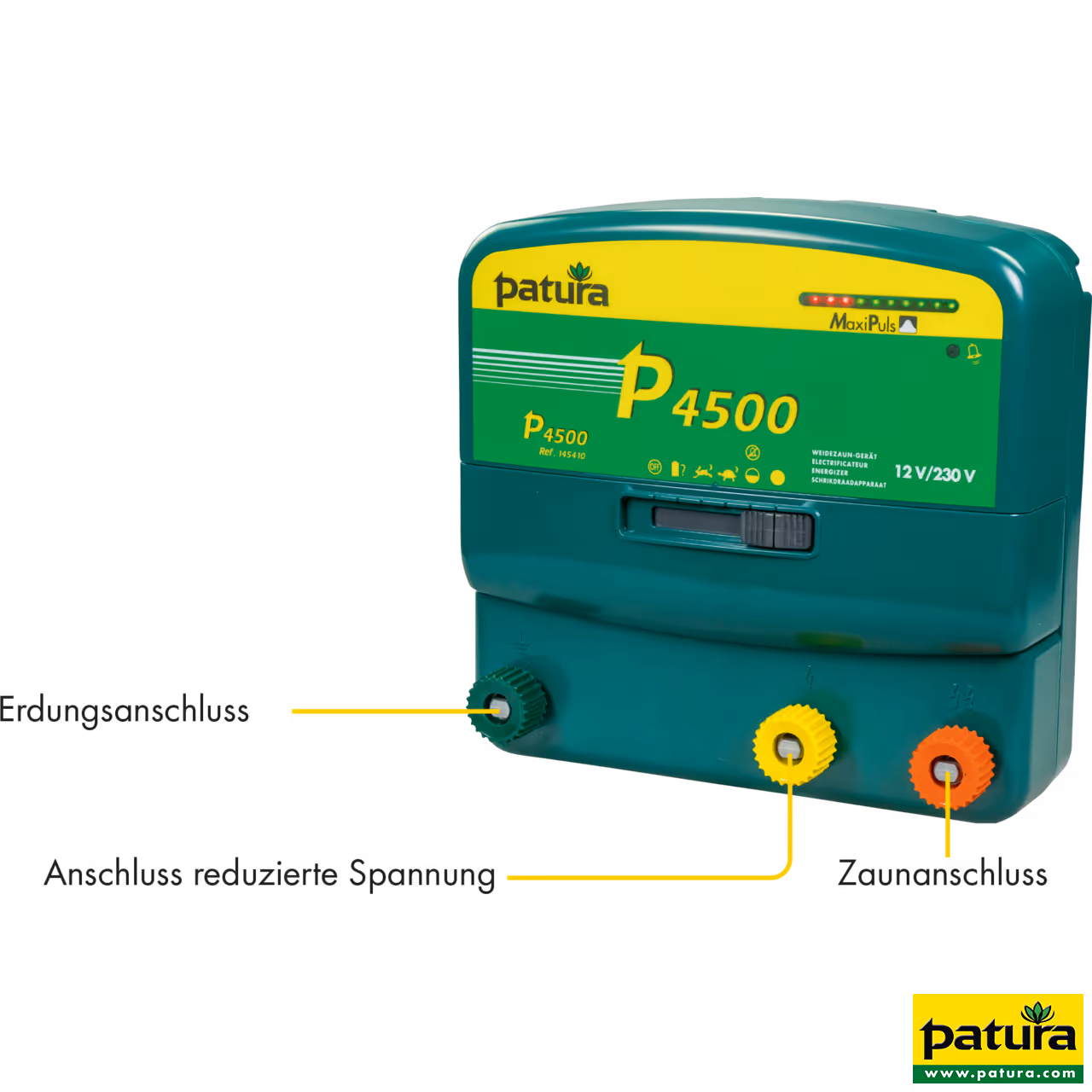 P4500, électrificateur multifonctions 230V / 12 V, avec technologie MaxiPuls