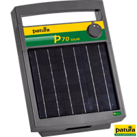 P70 Solar Electrificateur avec module solaire 9,6W, batterie 12V/7Ah