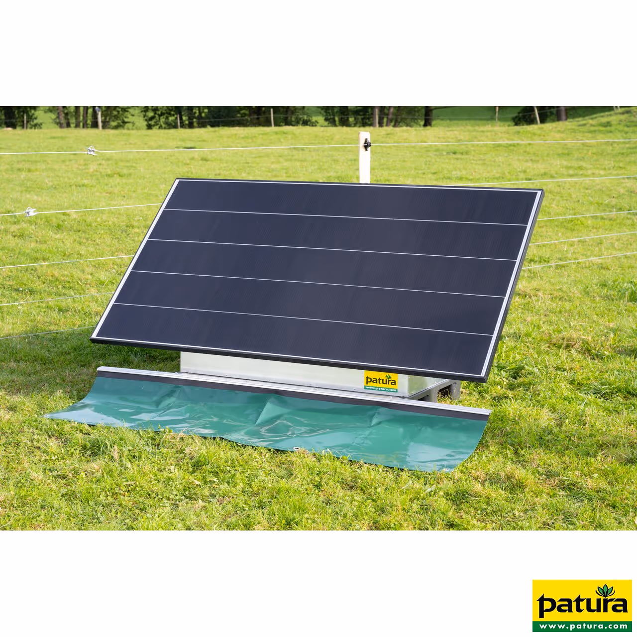 P8000 avec boîtier antivol XXL Module solaire 480W et 4x 200 Ah Batterie AGM