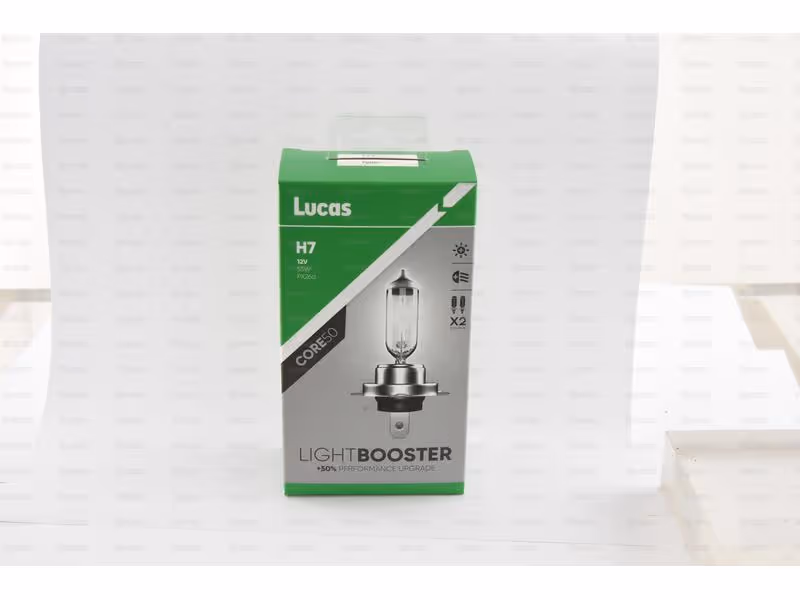 Pack 2x Head Light H7 12V 55W Lightbooster Core50 - ref LLX477XLPX2