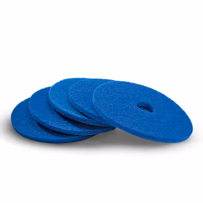 Pad bleu
