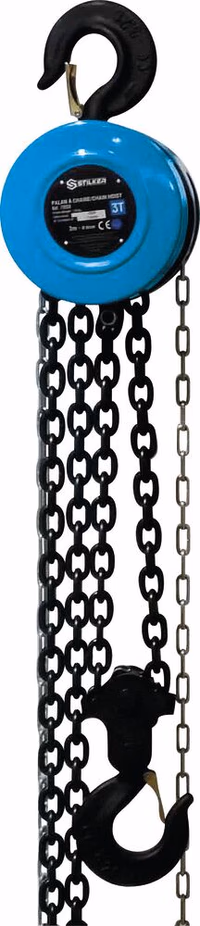 PALAN A CHAINE 3T - 2X3M - MAILLON 8MM