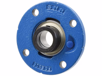 Palier 4 trous avec roulement NTN SNR (ESFCE207)