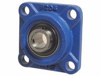 Palier 4 trous avec roulement NTN SNR (UCF205)