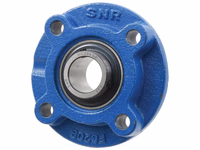 Palier 4 trous avec roulement NTN SNR (UCFC208)