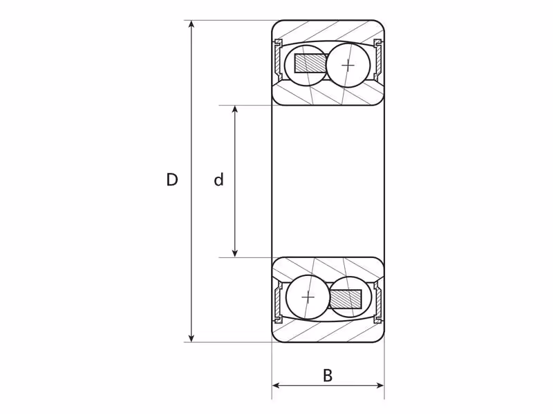 Palier à alignement automatique NTN SNR (2309S)