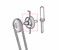 Palier d'agitateur pulvérisateur Berthoud 258.157