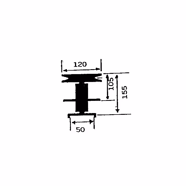Palier  pour dynamark, noma (51438) coupe de 32"et 42"