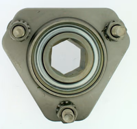 Palier tôle inox complet monosem