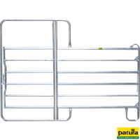 Panel-6 avec porte 2,40 m, hauteur : 2,20 m, galvanisé