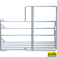 Panel-sécurité pour chevaux avec porte, 3,60 m