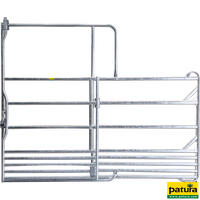 Panel-Sécurité pour cheveaux avec porte coulissante 3,00 m, hauteur 2,50 m