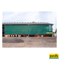 Panneau brise-vent, l = 10,7 m, h = 1 m