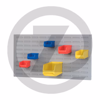 Panneau de suspension - Convient pour bac de rangement à bec - types 1 et 2 (45 pièces) - type 3 (18 pièces)