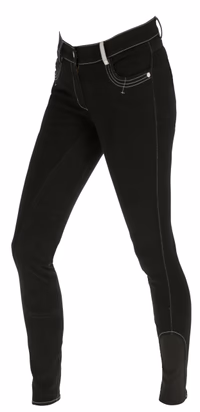 Pantalon BasicPlus LS femme, black, T. 42