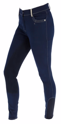 Pantalon BasicPlus LS femme, blue, T. 42