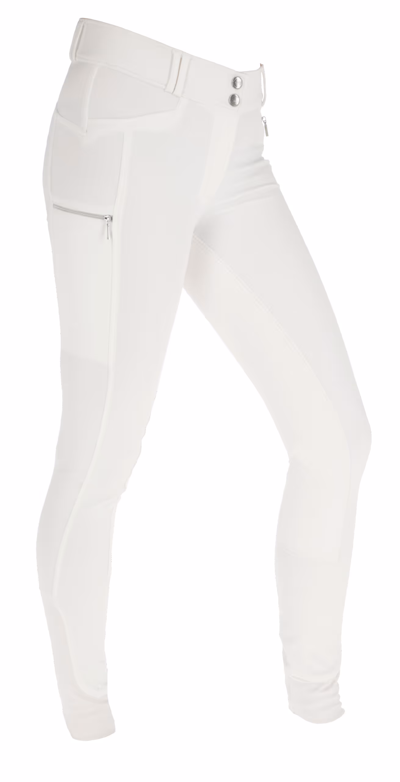Pantalon d'équitation Detroit femme, white, T. 48