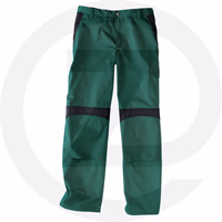 Pantalon de travail vert noir taille 48