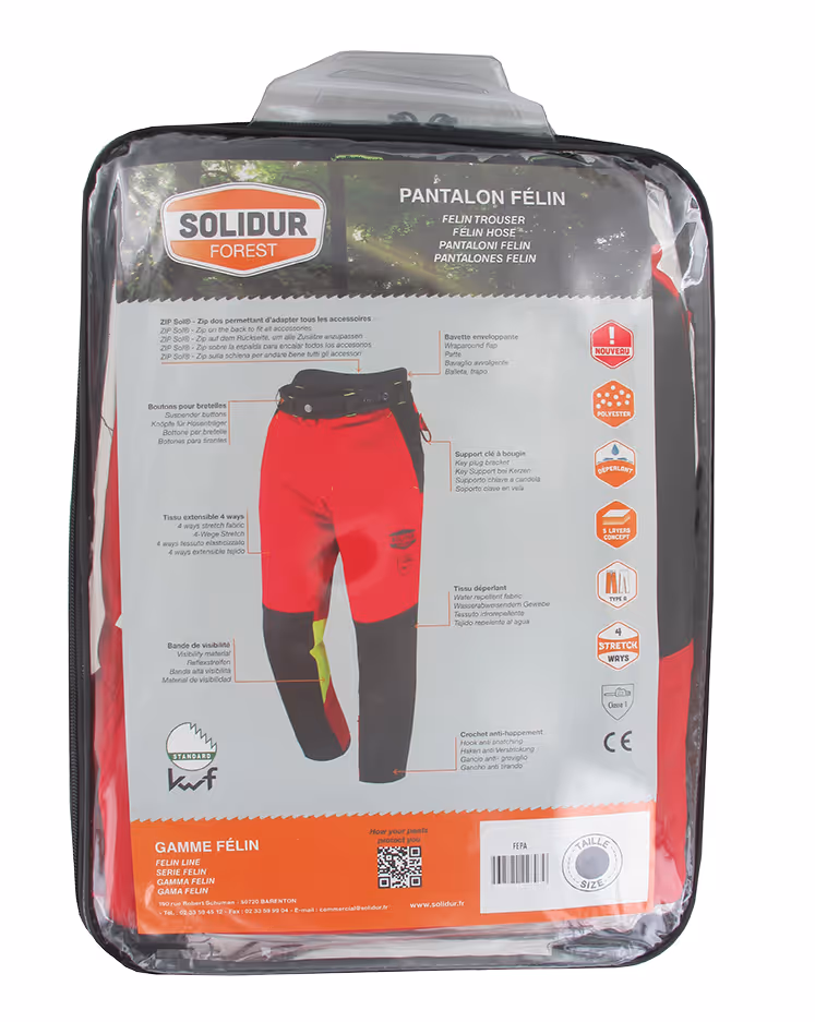 PANTALON FORESTIER XXL