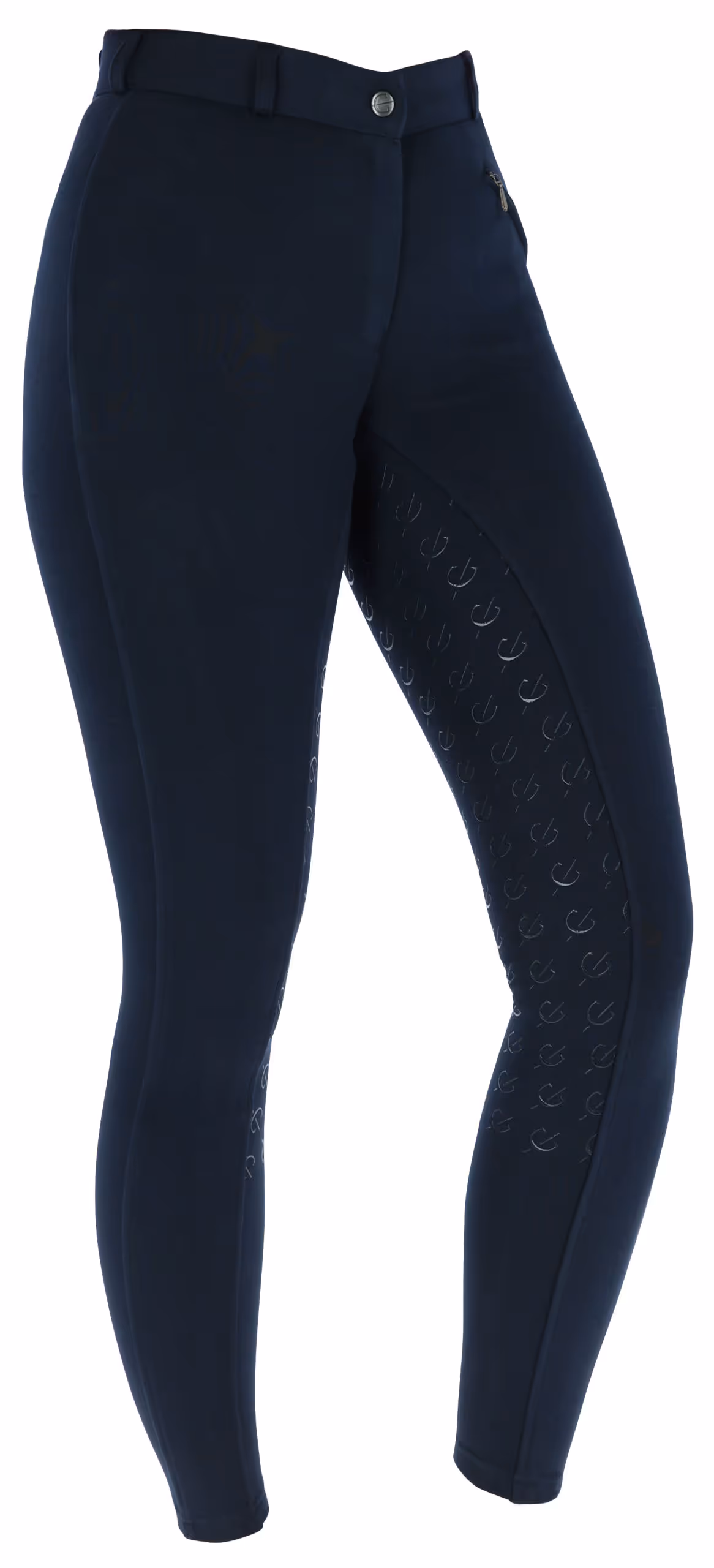 Pantalon Organomic femme, navy, T 40