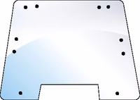 Pare brise Fiatagri 10 trous 82003391 Adaptable