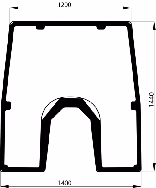 Pare brise L173349 Adaptable