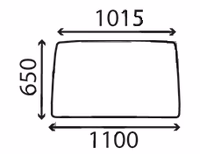 Vitre de Pare brise avant Fiat teinte transparente plat 5108663 Adaptable