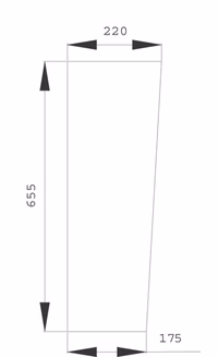 Pare brise inférieur Adaptable