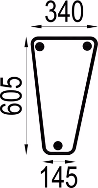 Pare brise inférieur Adaptable