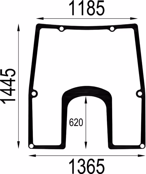 Pare brise L166875 Adaptable