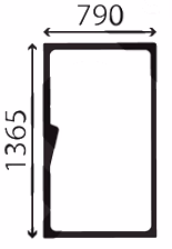 Pare brise JLG 2480070