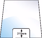 Pare brise Massey-Ferguson 3475992M1 Adaptable